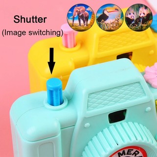 1 Máy Ảnh Đồ Chơi Có Đèn Chiếu Cho Bé