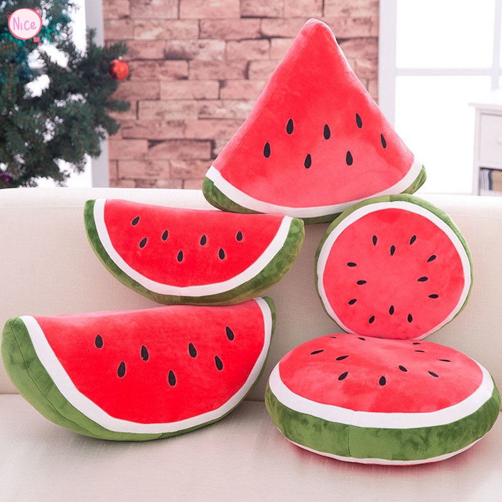 Gối Ôm Hình Dưa Hấu Xinh Xắn Êm Ái