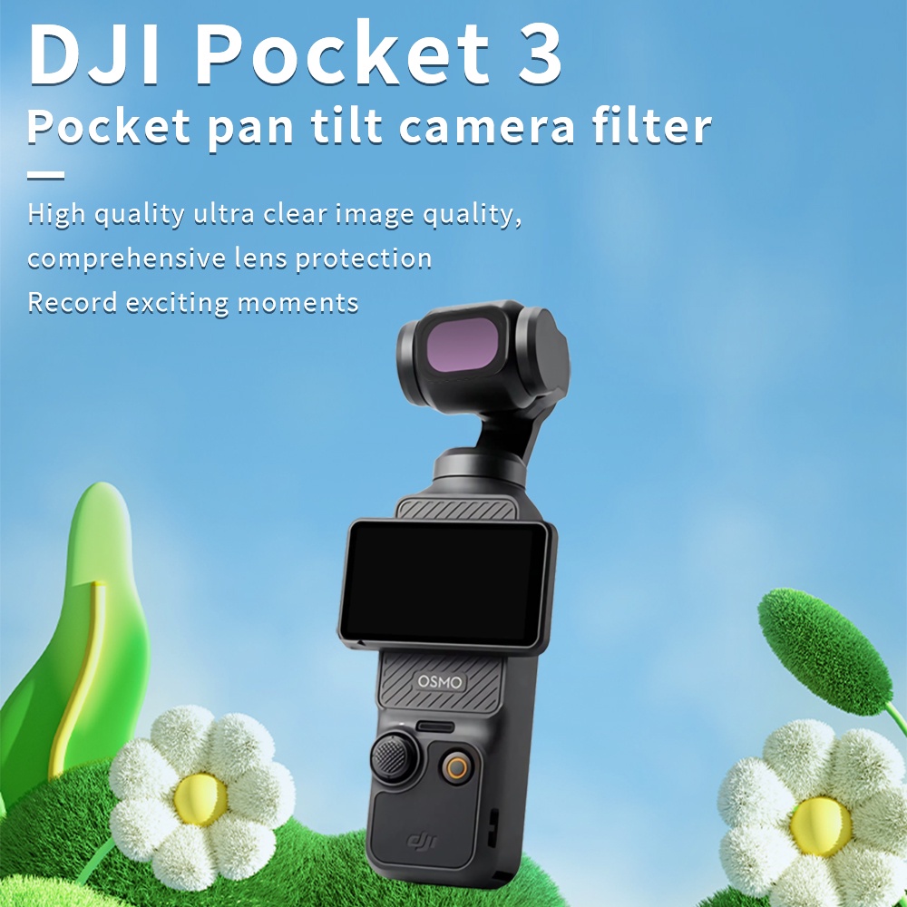Kính Lọc Bỏ Túi 3 nd 8 16 32 64 nd256 nd1000 nd8pl 16pl Cho dji osmo pocket 3