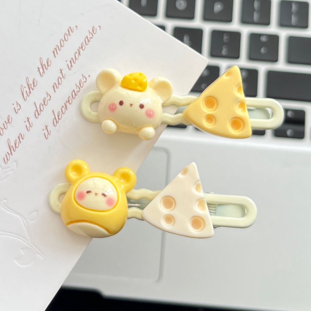 Dễ Thương Kẹp Tóc Hình Chuột hamster / Vịt Con Đáng Yêu Cho Bé