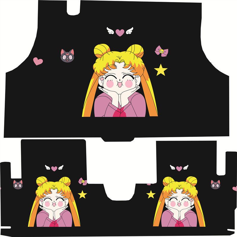 Wuling Mô Hình Bàn Chân Xe Hơi Hoạt Hình hongguang minievgame Thời Trang Phù Hợp Với Nữ