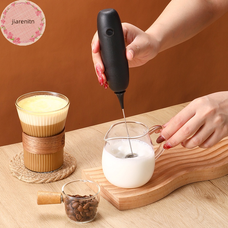 Jiarenitn Máy Đánh Trứng / Sữa Tạo Bọt Cà Phê Cầm Tay Không Dây Bằng Điện