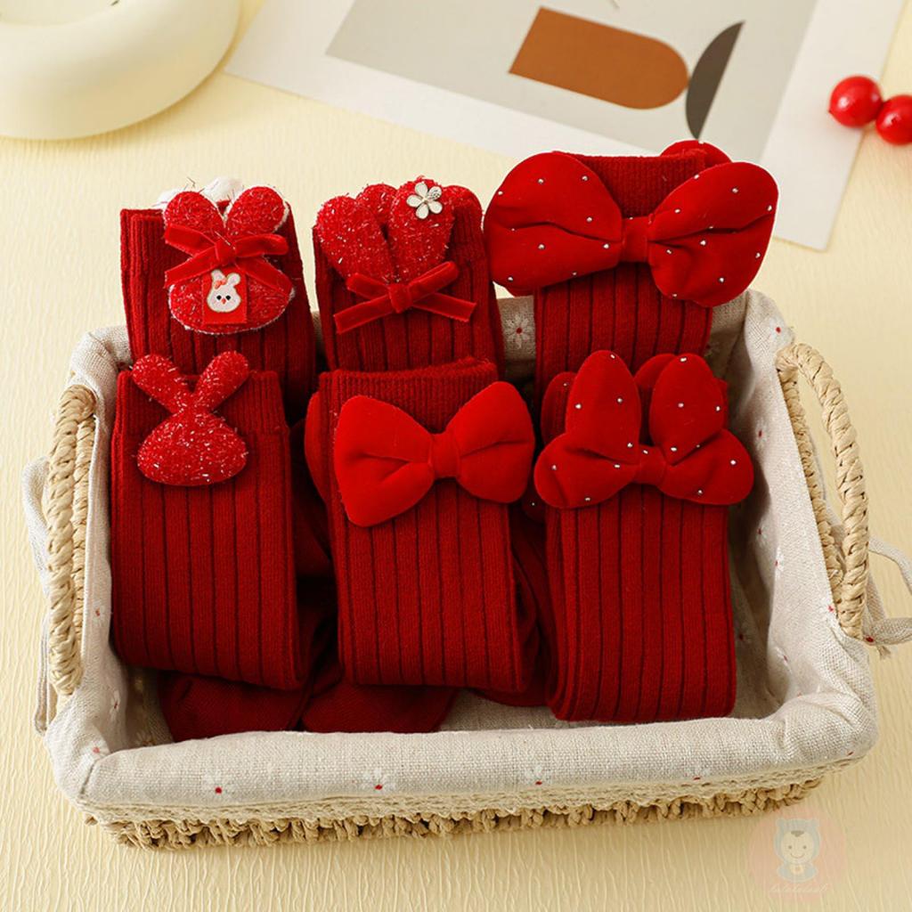 Tất Chống Trượt Hình Thỏ Dễ Thương Cho Bé Gái laa6-Trẻ Em
