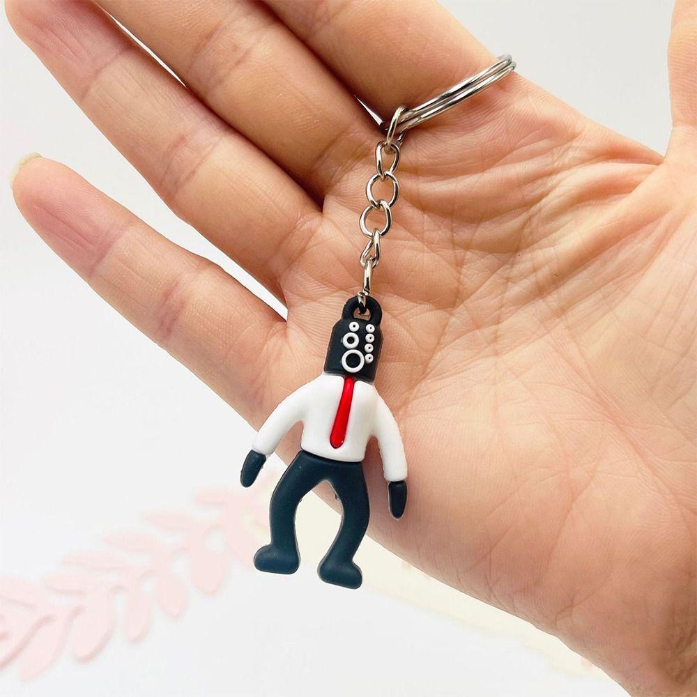Shanhai Móc Khóa Hình Búp Bê Nam skibidi bop Camora man skibidi mini Dễ Thương