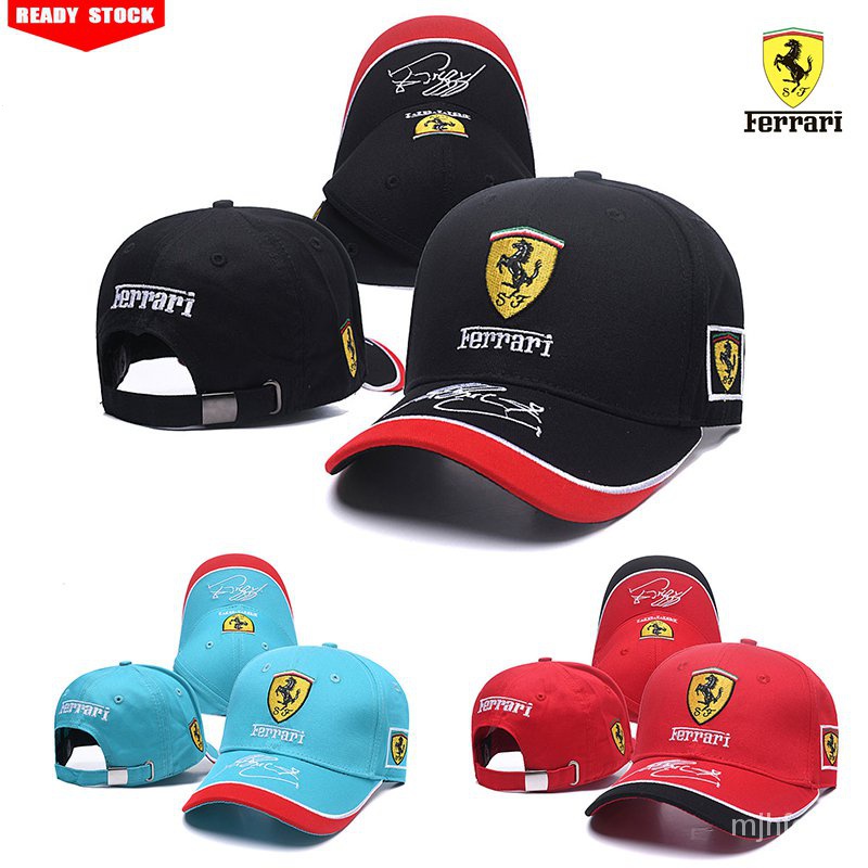 Ferrari Nón Lưỡi Trai Thời Trang Mùa Hè Cho Nam Nữ t03 Hjdj f1
