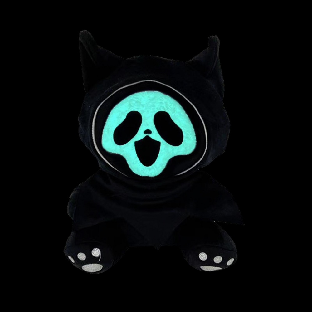 Gối Bông Mềm Mại Hình Ma Quái Phát Quang Trong Phim halloween 23cm Làm Quà Tặng halloween