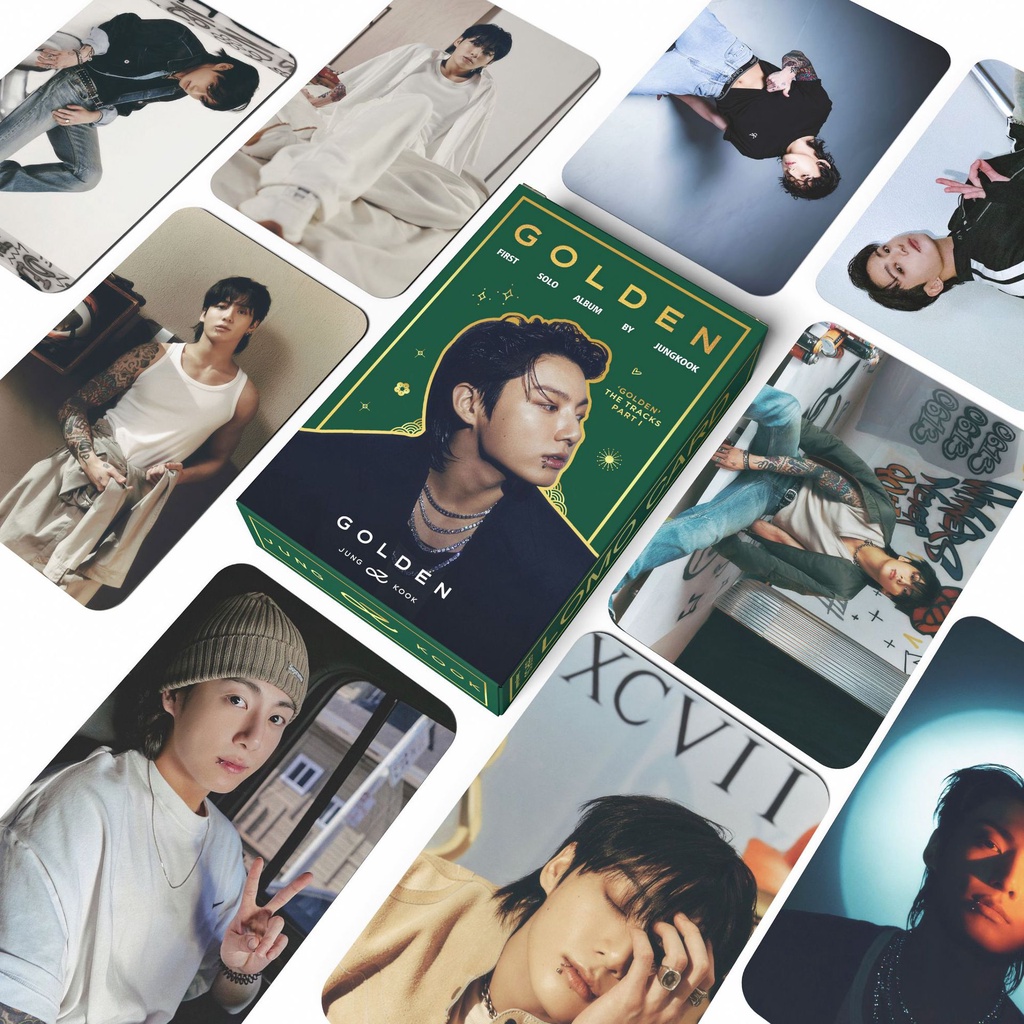 Bộ Sưu Tập Thẻ Hình lomo Nhóm Nhạc kpop jungkook
