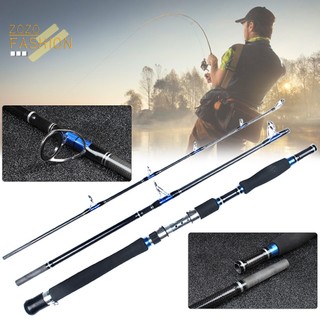 Cần câu cá 3 khúc bằng carbon 1.8 / 2.1m