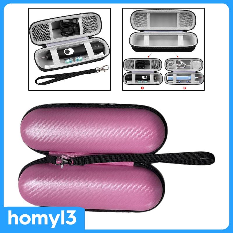 Hộp Đựng Bàn Chải Đánh Răng Điện Kèm Lưới Tiện Dụng Mang Theo Du Lịch