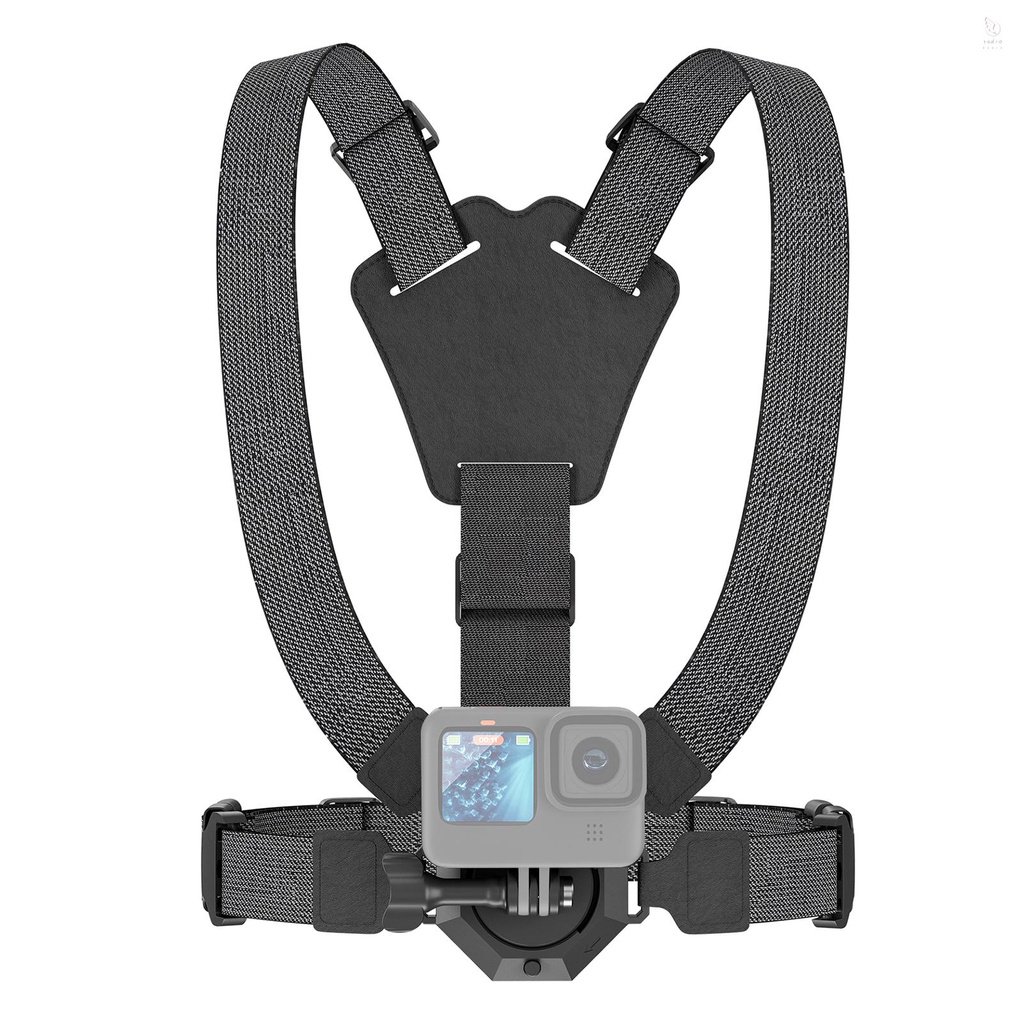 K&F CONCEPT STARTRC Magnetic Quick Release Chest Strap Mount Adjustable Chest Harness Belt with Gopro Adapter Replacement for  Hero11/10/9/8/7/6/5/4 Insta360 Action Pocket Cam