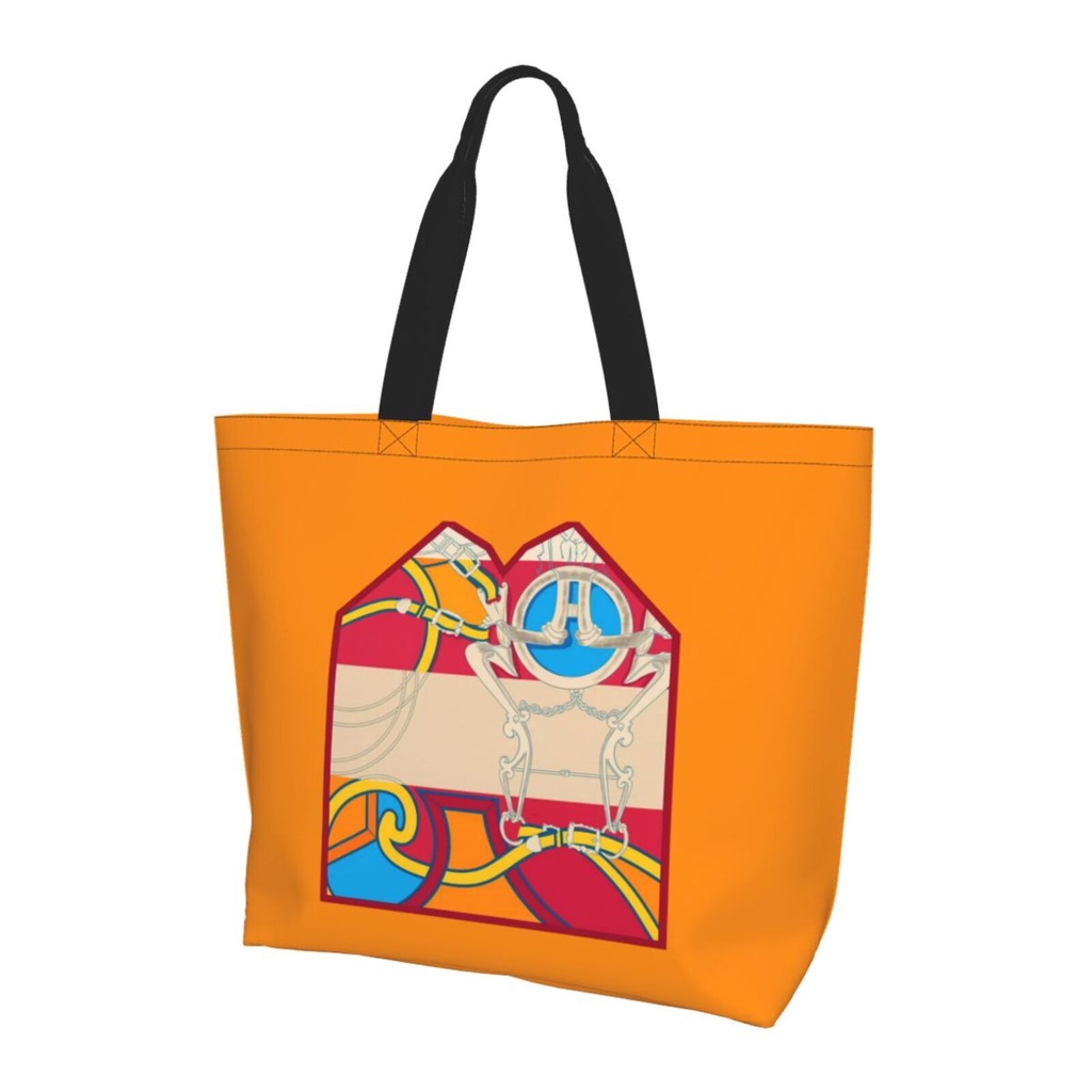 Herme Túi Mua Sắm Đeo Vai Chất Liệu polyester