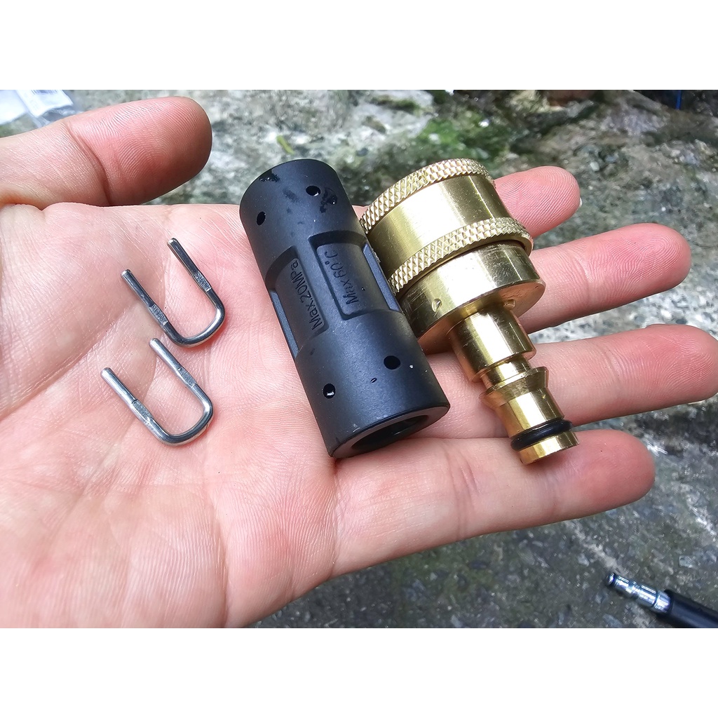 Khớp Nối Nhanh 3/8 Cho Dây Máy Rửa Xe Lutian P4,Yili,ryobi