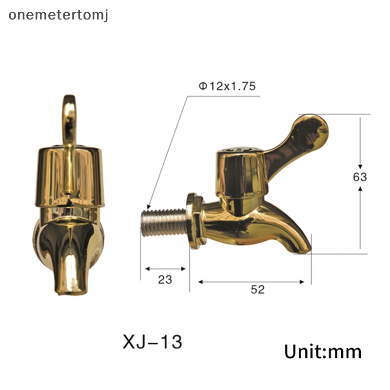 Onemetertomj Bình Đựng Rượu Có Vòi Lọc Thủy Tinh 12mm