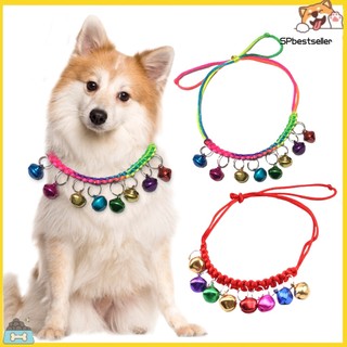 Vòng Cổ handmade Có Thể Điều Chỉnh Phối Chuông Thời Trang Cho Thú Cưng