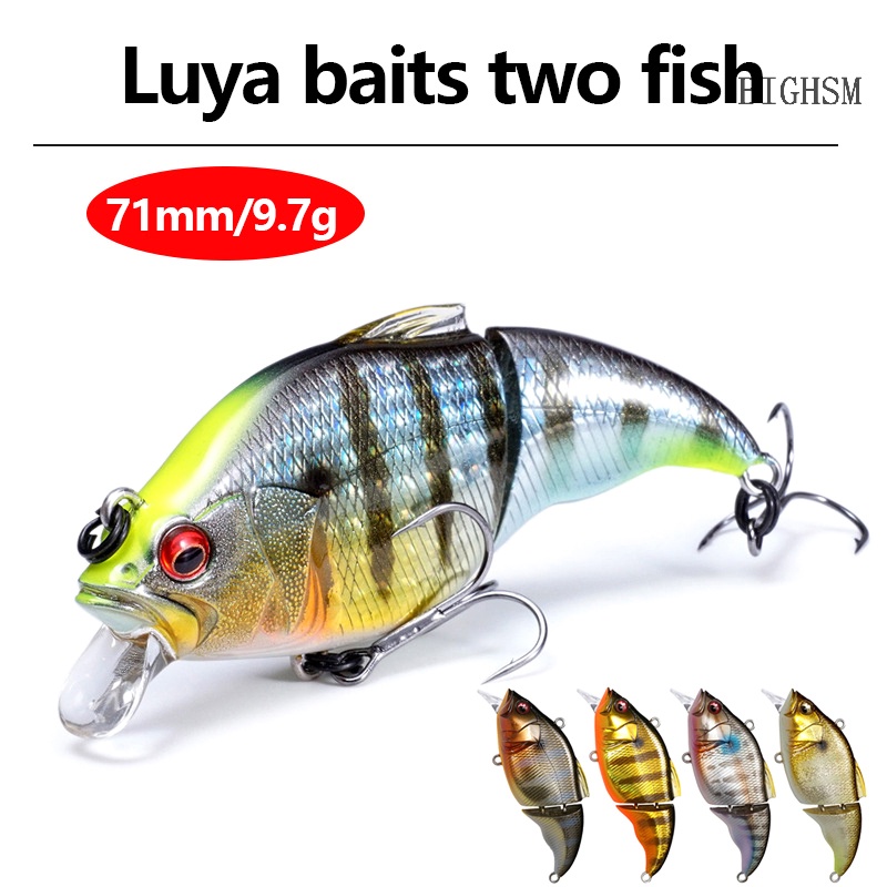 Bighsm Mồi Câu Cá Giả 71mm / 9.7g Chuyên Dụng skk