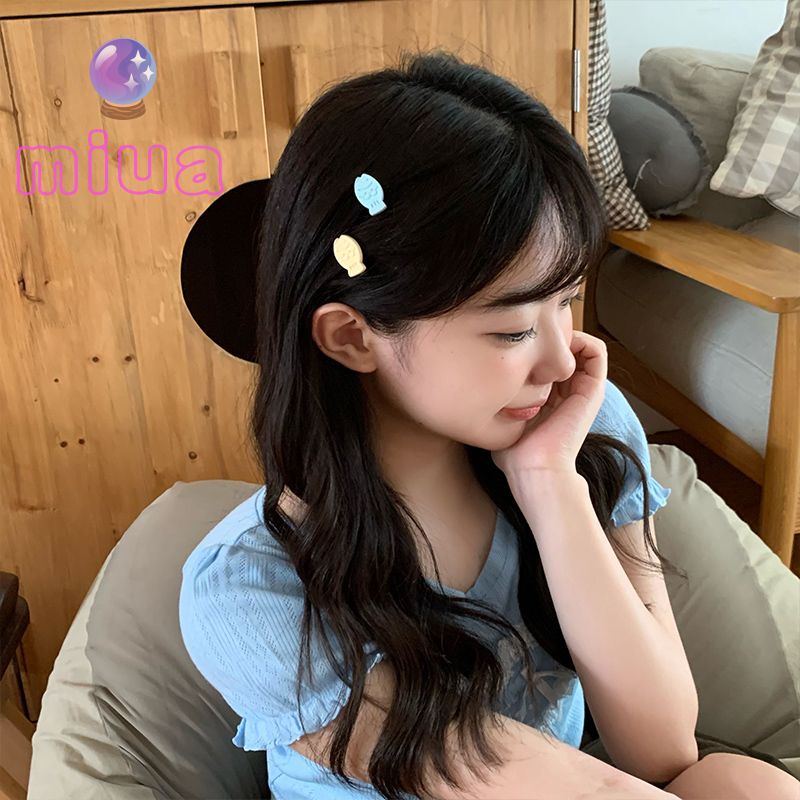 Miu🔮Kẹp Tóc Mỏ Vịt mini Hình Cá Hoạt Hình Dễ Thương Cho Nữ 2024