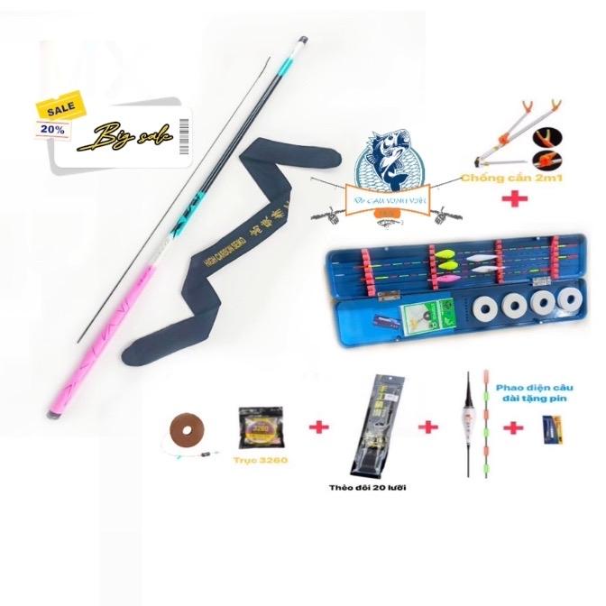 Combo Cần Câu Tay MX 5H đầy đủ phụ kiện