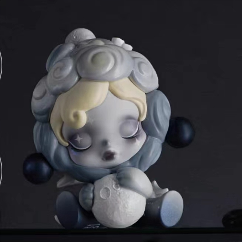 ★Đồ Chơi hgtoys hgtoys hgtoys★   Búp Bê popmart skullpandacourtyard Hoa Mận Có Hộp Quà Tặng Trang Trí Thời Thượng