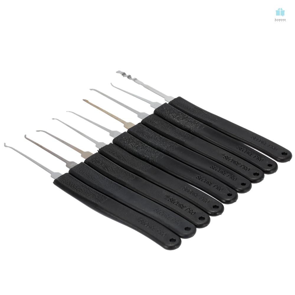 Unlock Doors with Precision using the 9pcs Door Lock Pick Quick Opener Tools Set