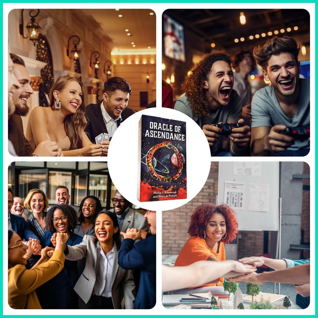 Bộ 72 Thẻ Bài Trò Chơi oracle of ascendance Cho Người Mới Bắt Đầu