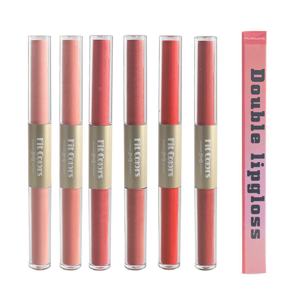 Son Môi Dạng Lỏng 2 Trong 1 Chống Nước Giữ Màu Tốt Bền Lâu Trôi