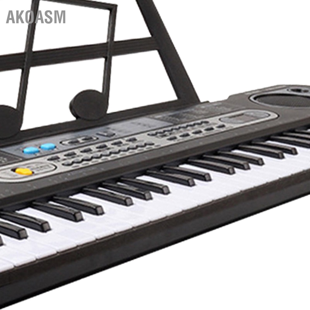 Đàn piano, đàn piano cho bé, Bàn phím đàn piano 61 điện tử cầm tay đa năng 76cm dành cho trẻ em AKOASM