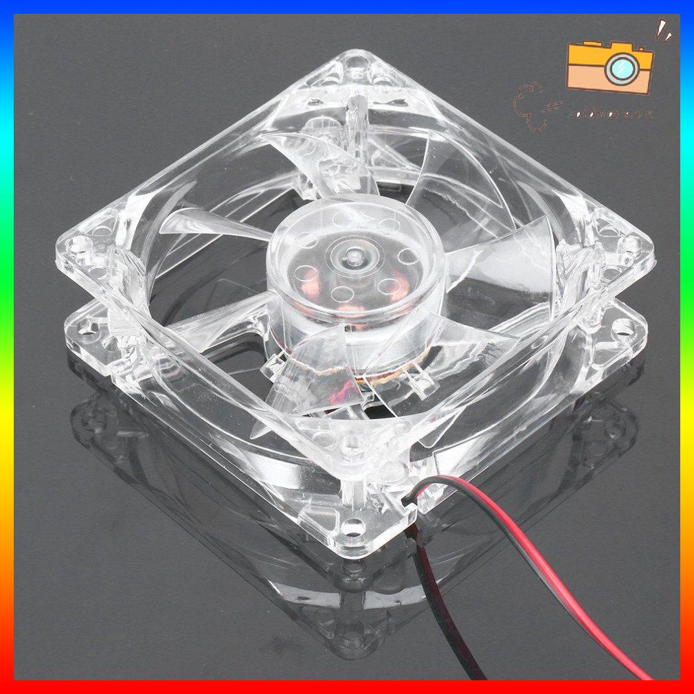 Quạt CPU máy tính 80MM Led Silent PC 12V Led Luminous Chass Quạt làm mát