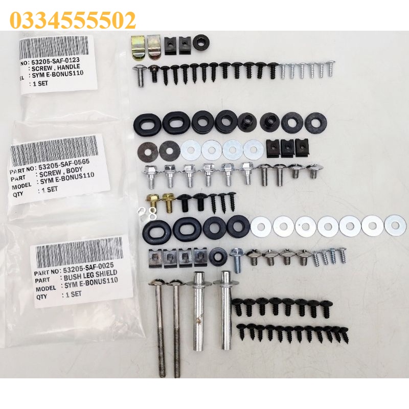 ỐC DÀN ÁO CTY SYM / MODENAS