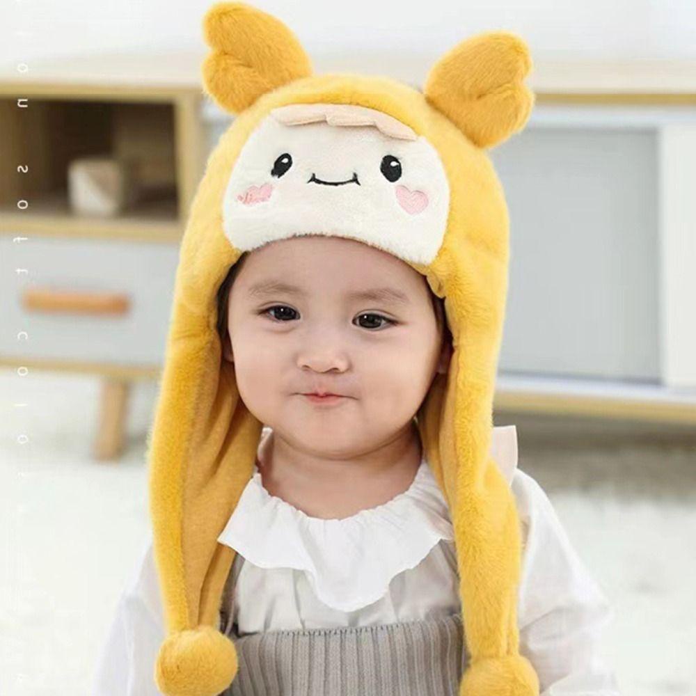 Mũ Trùm Đầu Chống Gió Giữ Ấm Tai Chất Lượng Cao Cho Bé 2-15 Tháng Tuổi