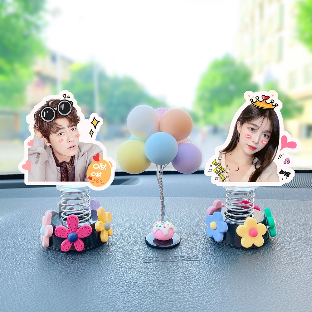 Standee lò xo lắc lư đáng yêu trong suốt đế dính trang trí in theo yêu cầu chibi