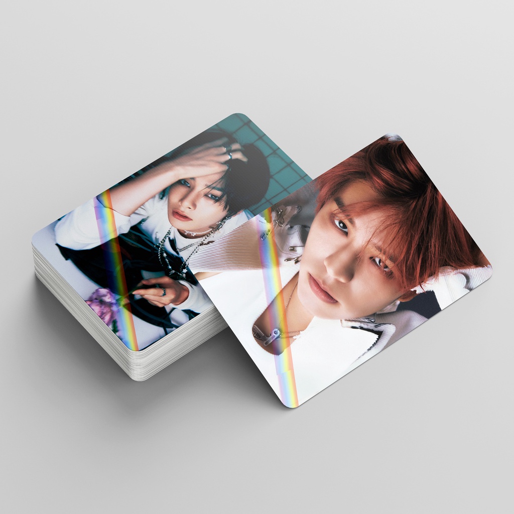 Hộp 55 Tấm Ảnh lomo card Nhóm Nhạc kpop stray kids - star laser