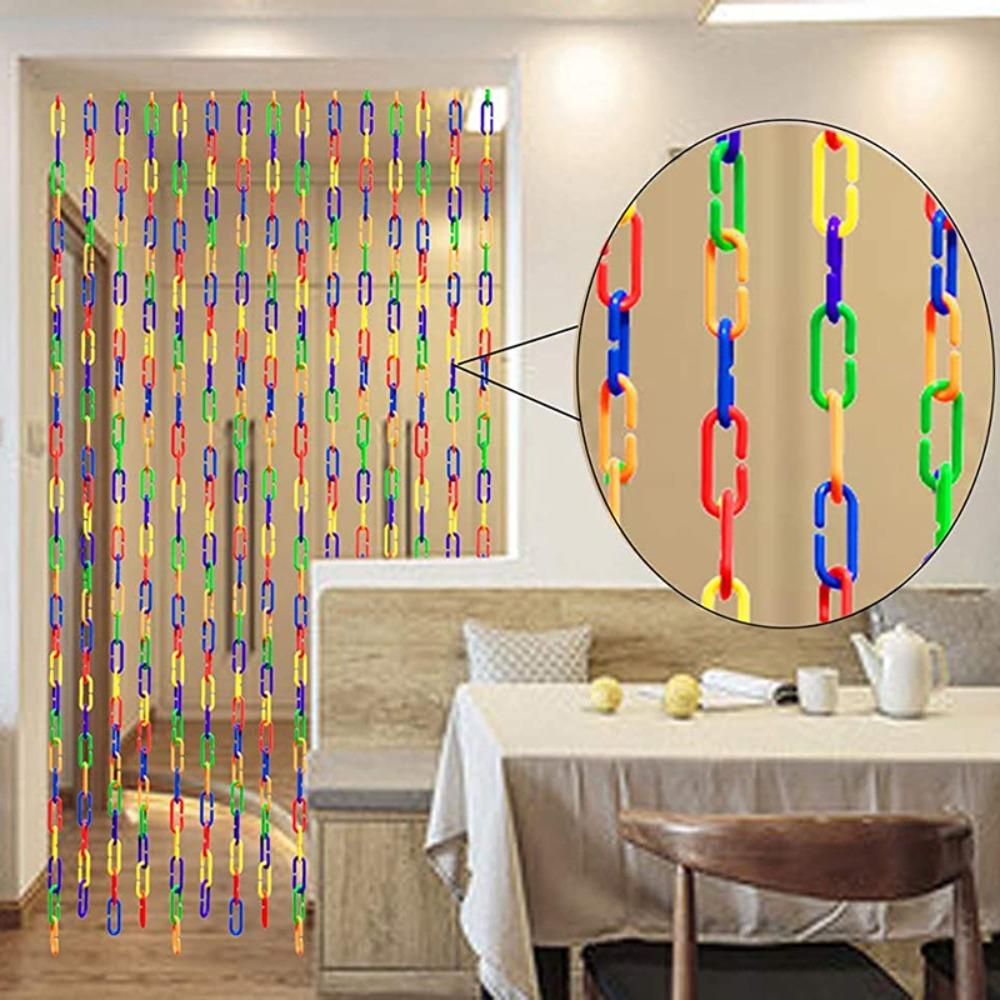 Nedfs Đồ Chơi Con Vẹt Xích Nhựa Hình Chữ c Móc Khóa Dây Xích Hình Học Giáo Dục Cho Trẻ Em