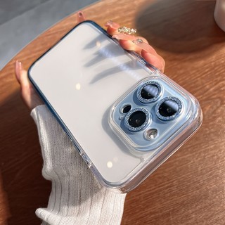 Ốp điện thoại viền gradient cho iphone 11 12 13 14 15 pro max 14 plus 11 12 13 14 15 pro max 14 plus