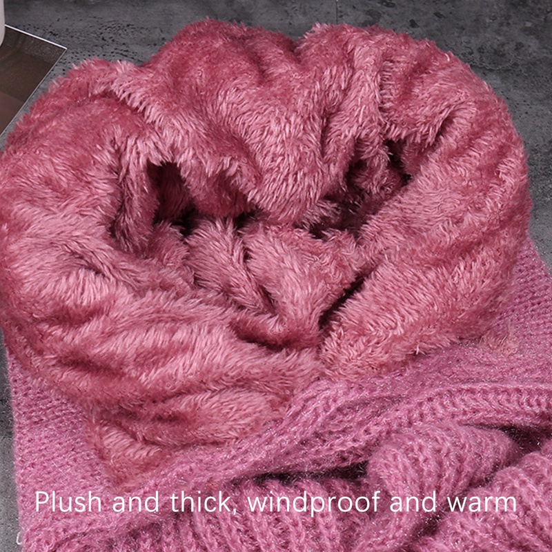 Ht Mũ Dệt Kim Che Tai Chống Gió Mùa Đông 2 Trong 1 Cho Nữ