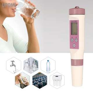 Upone bút phát hiện chất lượng nước thông minh 7 trong 1 đầu đo độ nhạy cao bluetooth ph tds ec orp sg máy nhiệt mặn