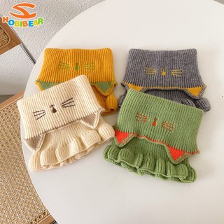 Hobibear / / khăn choàng cổ giả khăn choàng cổ bằng len phong cách hàn quốc dễ thương cho bé trai và bé gái