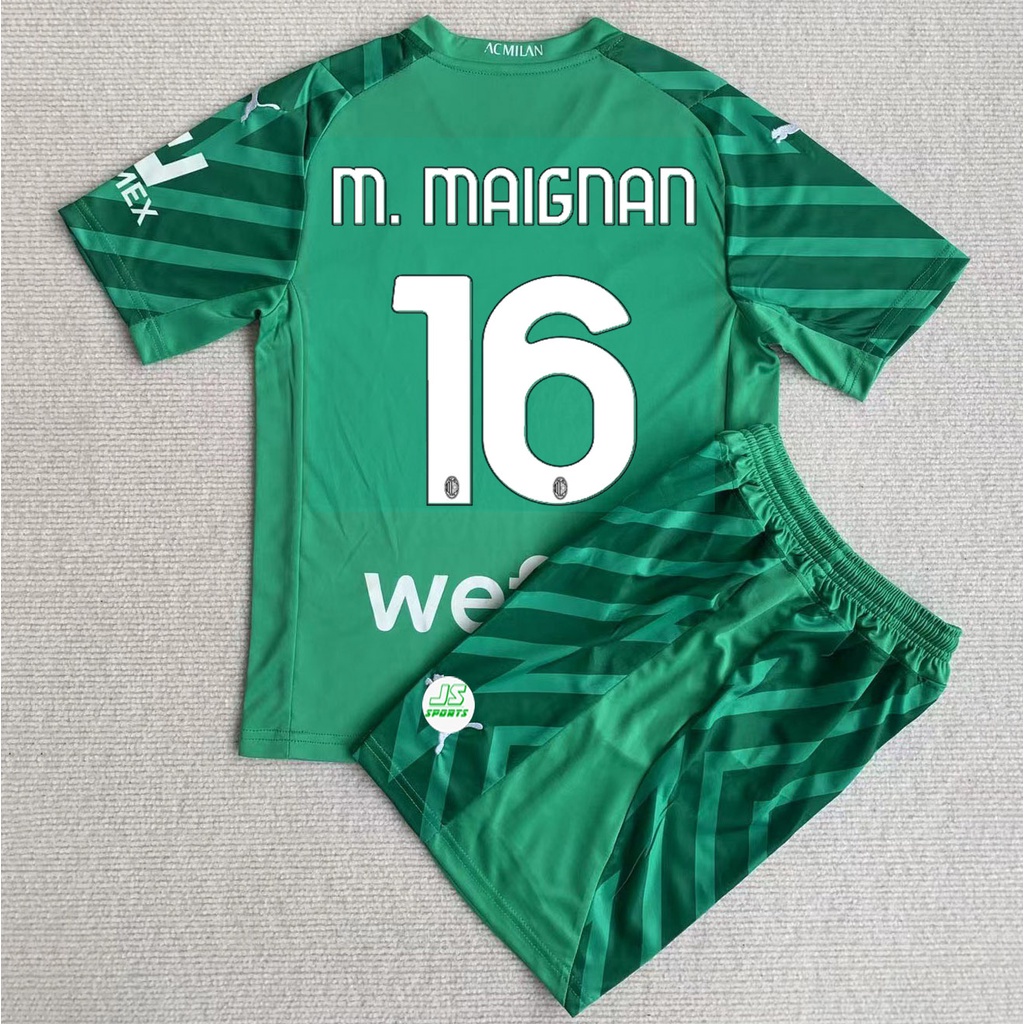 Áo Đồng Phục Bóng Đá Đội Tuyển Thủ Môn 23 / 24 ac-m Cho Người Lớn Và Trẻ Em