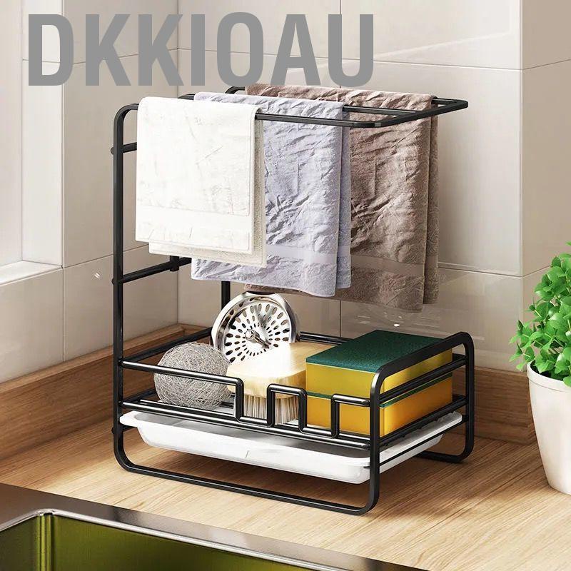 Dkkioau Commodity Shelf Largr Capacity Strong Load Durable Free Disassembly Storage Rack for Kitchen