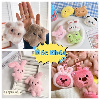 Móc Khóa Hình capibala 3d Dễ Thương