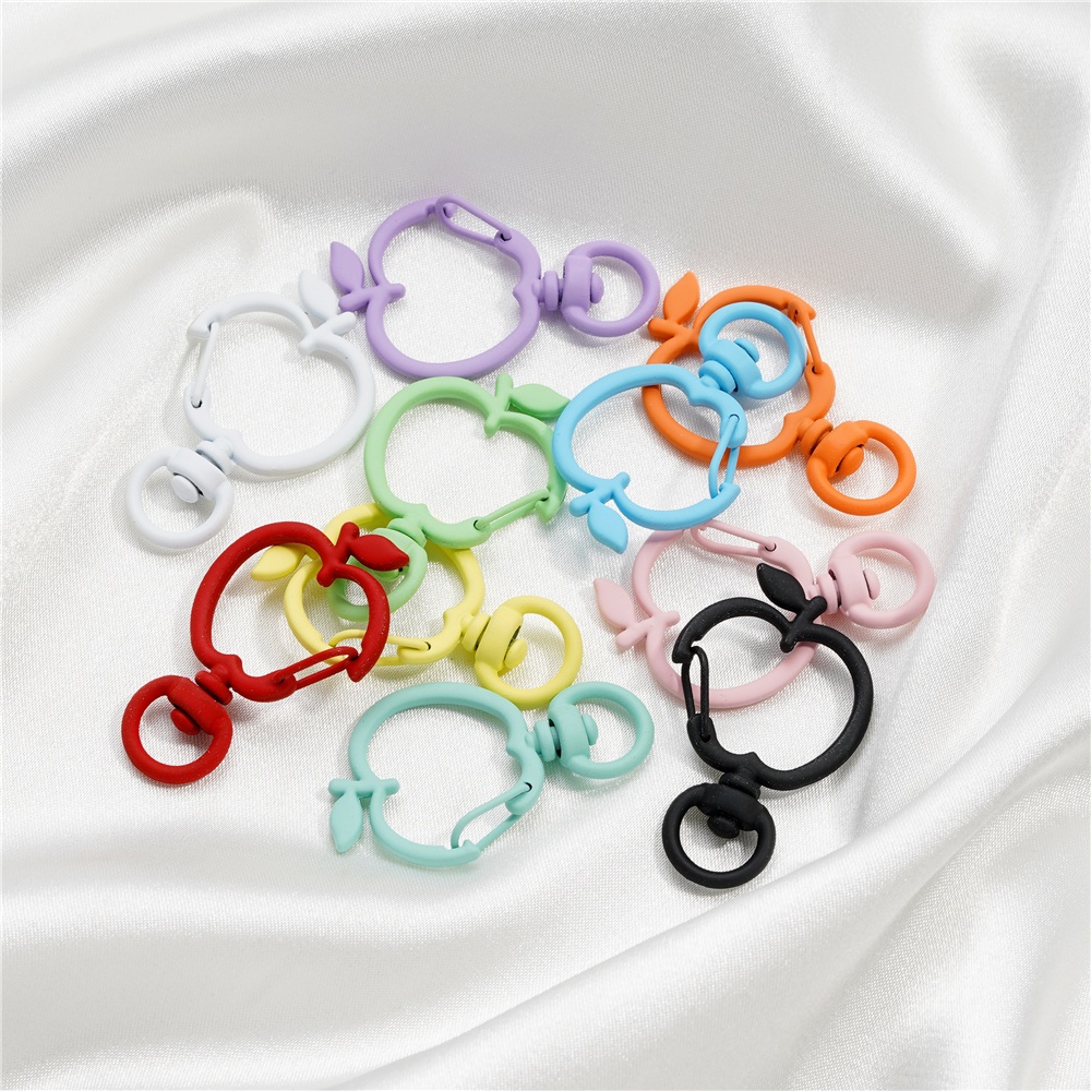 St.kunkka Set 5 Móc Chìa Khóa Bằng Hợp Kim Kẽm Màu Kẹo diy