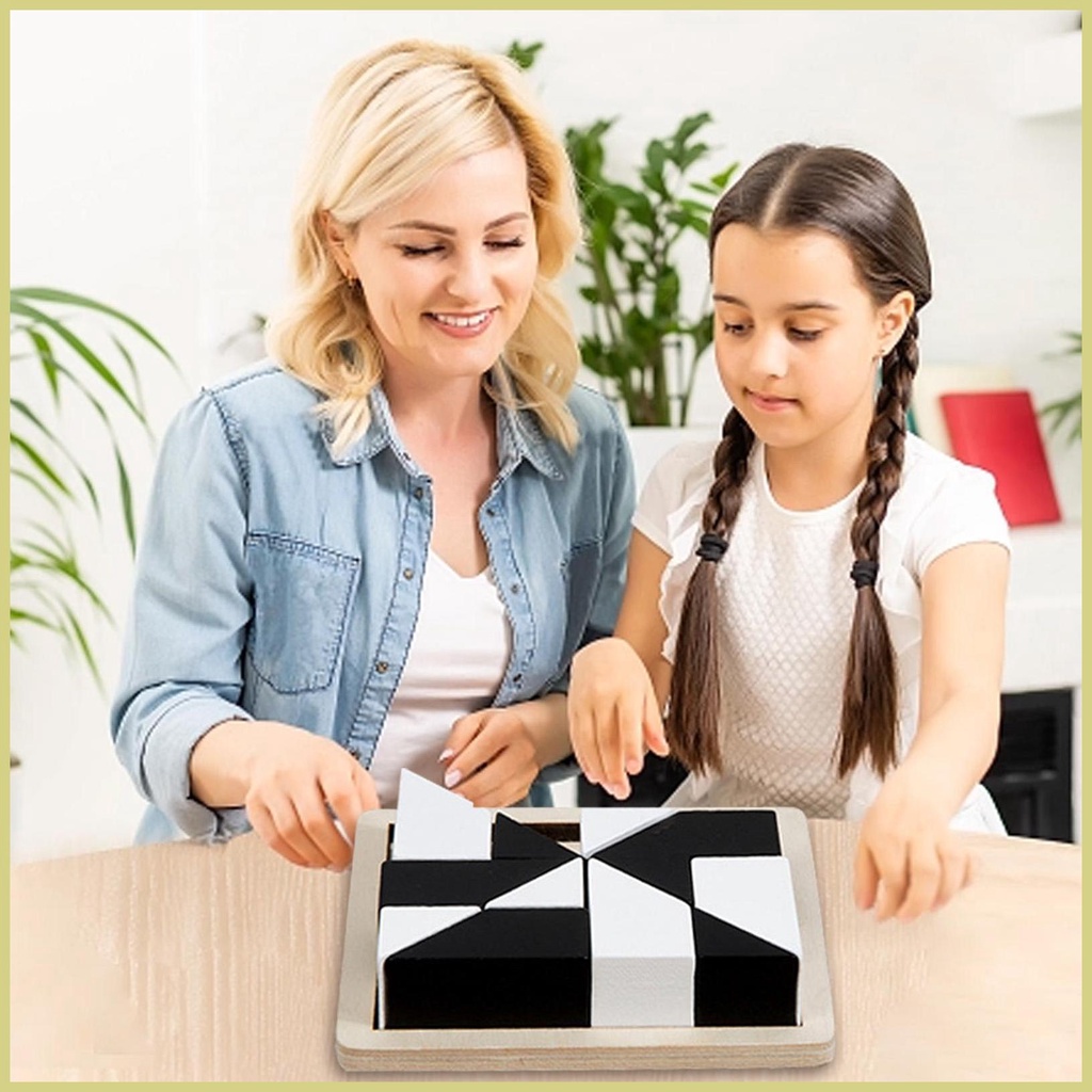 Đồ Chơi Xếp Hình Mầm Non Montessoessori Bằng Gỗ Giúp Bé Học Hỏi