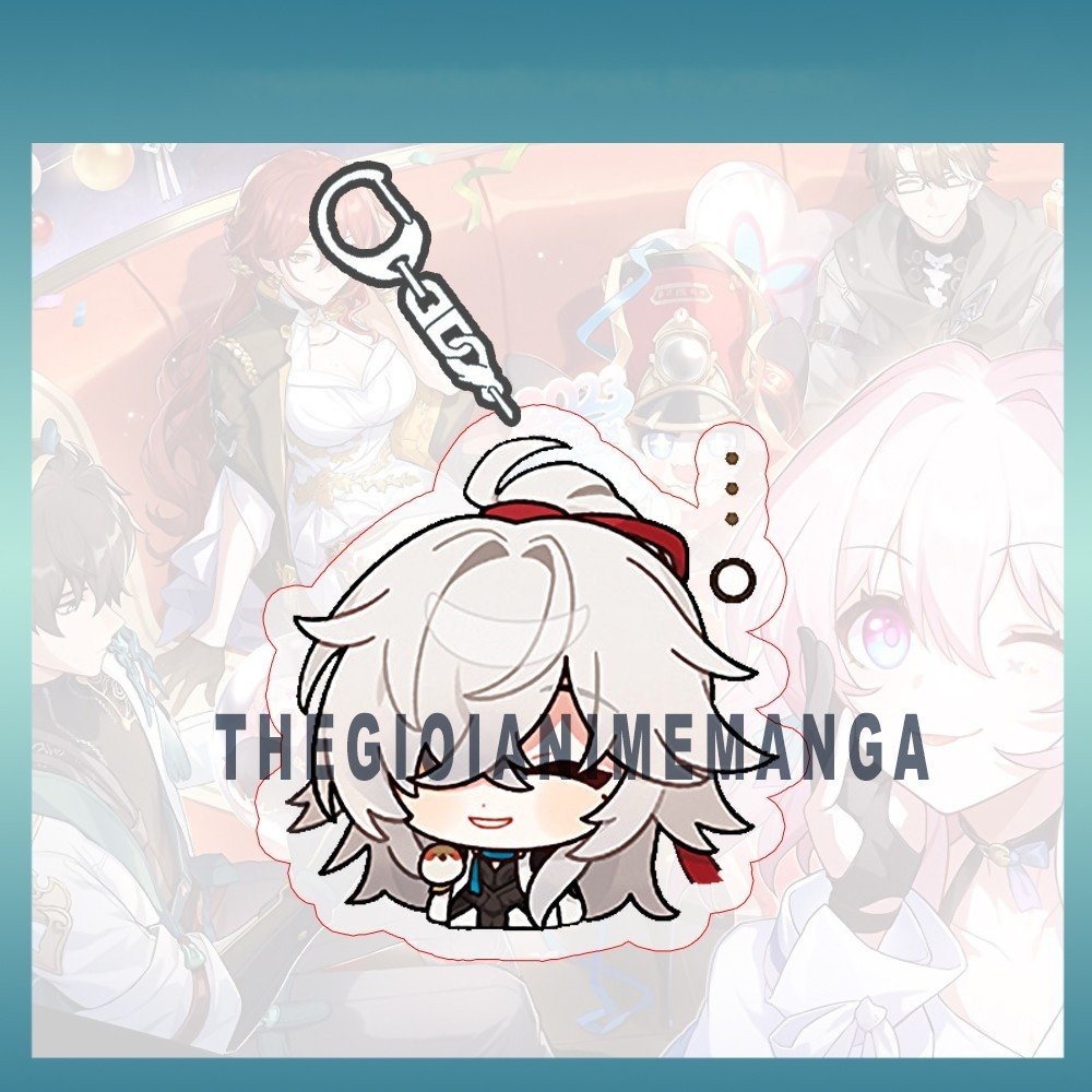 Móc khóa HONKAI IMPACT STAR RAIL ver CẢM XÚC M2 in hình game chibi anime mica trong acrylic xinh xắn