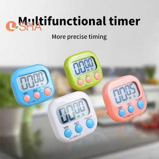 [lsha] Đồng Hồ Hẹn Giờ Điện Tử Màn Hình Lớn Cho Nhà Bếp Phòng gym