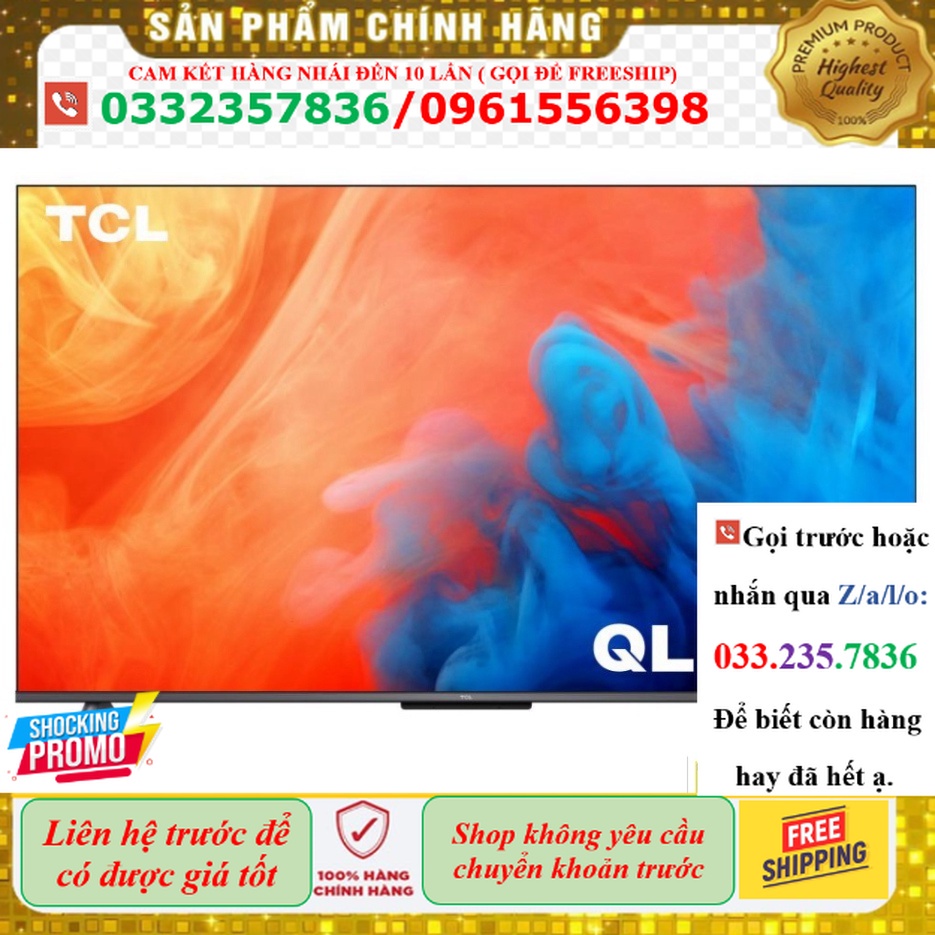 Google Tivi QLED TCL 4K 65 inch 65Q646  ))