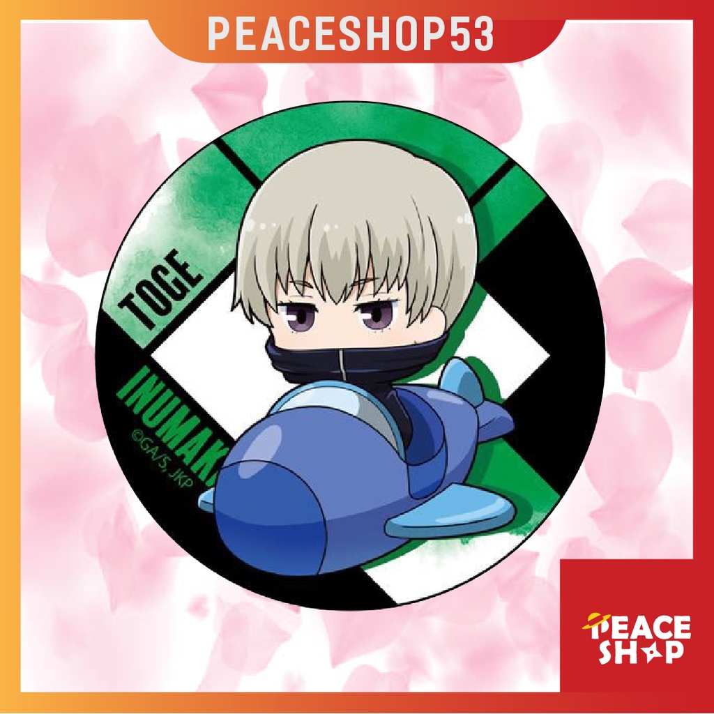 Huy hiệu Anime Jujutsu Kaisen Lấp Lánh Huy Hiệu Anime Chú Thuật Hồi Chiến Phụ Kiện Anime Manga Ver 1 HH05