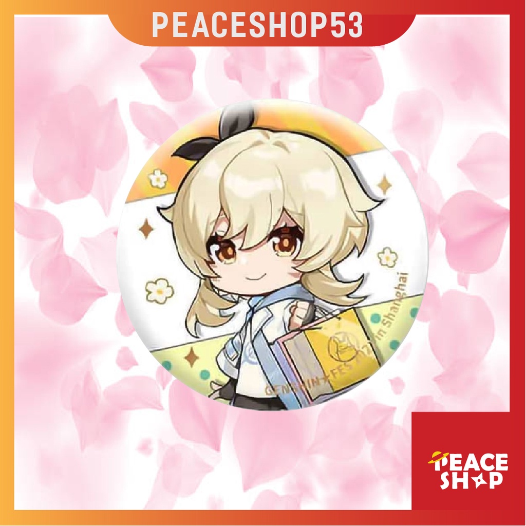 Huy hiệu Genshin Impact Lấp Lánh Huy Hiệu Game Genshin Impact Phụ Kiện Anime Manga Ver 7 HH11