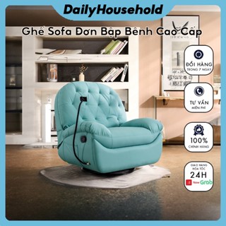  Ghế Sofa Đơn Bập Bênh Cao Cấp Xoay 360 Độ Dailyhousehold Ghế Bập Bênh Có Giá Đỡ Điện Thoại Nhập Khẩu Chính Hãng 