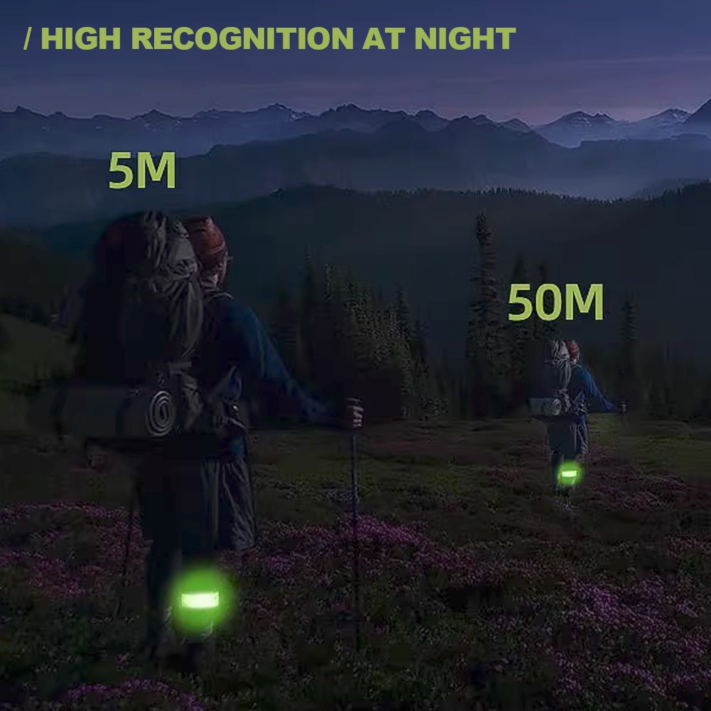 Vòng Đeo Tay Chạy Bộ Có Đèn led Phát Sáng Ban Đêm Sạc Cổng usb An Toàn