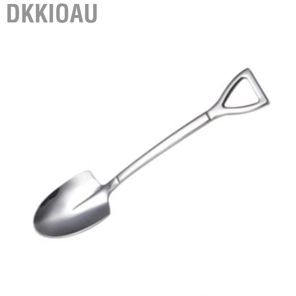 Dkkioau Shovel Ice Cream Spoon  Portable Rust Proof Stainless Steel for Outdoor
