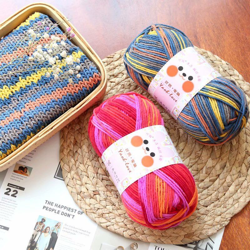 Len Yaoh Wool loang sợi cuộn 100gr